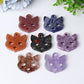 2" Fox Face Crystal Carvings Wholesale Crystals USA