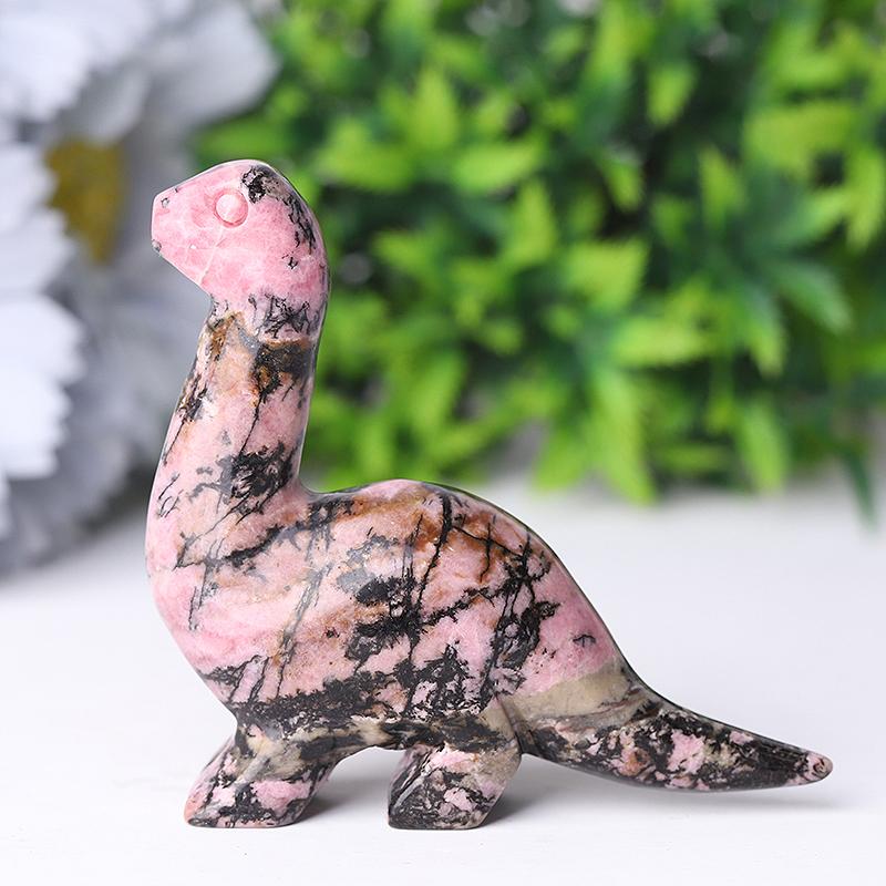 3" Hot Sale Crystal Dinosaurs Carving Natural Crystal Carving for Collection Wholesale Crystals USA