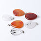 1.5" Carnelian Black Tourmaline Water Drop Pendant Wholesale Crystals USA