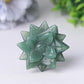 2" Green Aventurine Flower Crystal Carving Wholesale Crystals USA
