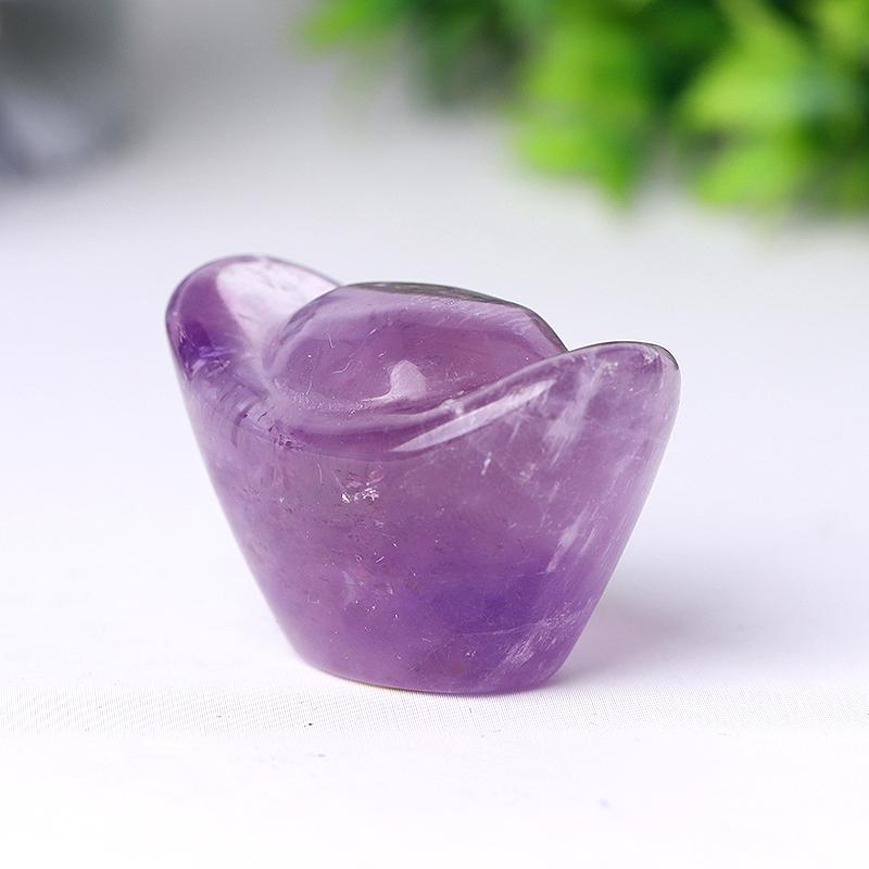 Amethyst  Ingots Crystal Carvings Discount Wholesale Crystals USA