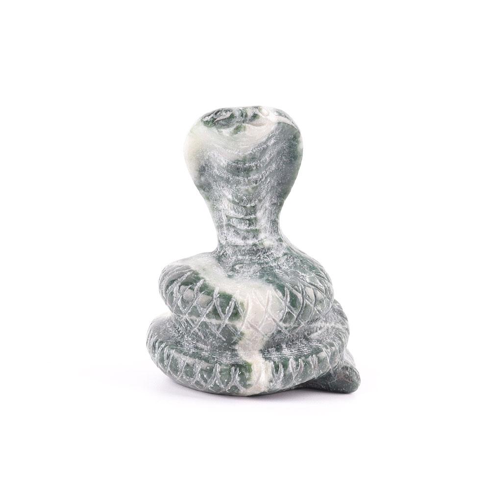 Jade Cobra Snake Carvings