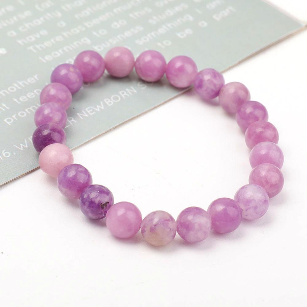 8mm Purple Mica Bracelet Wholesale Crystals USA