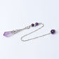 11.8" Long Chain Crystal Pendulum Wholesale Crystals USA