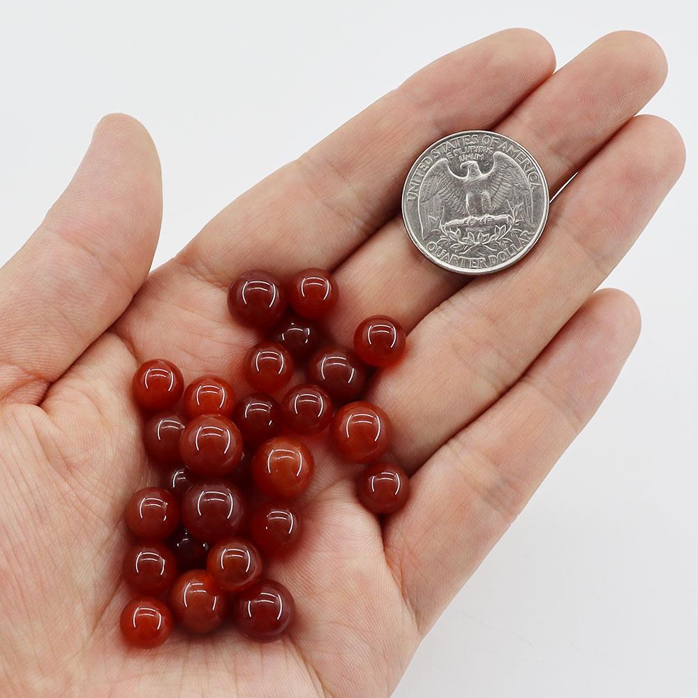 10mm No hole/Undrilled 30pcs Natural Crystal Beads Stone Gemstone Round Loose Energy Healing Beads Wholesale Crystals USA