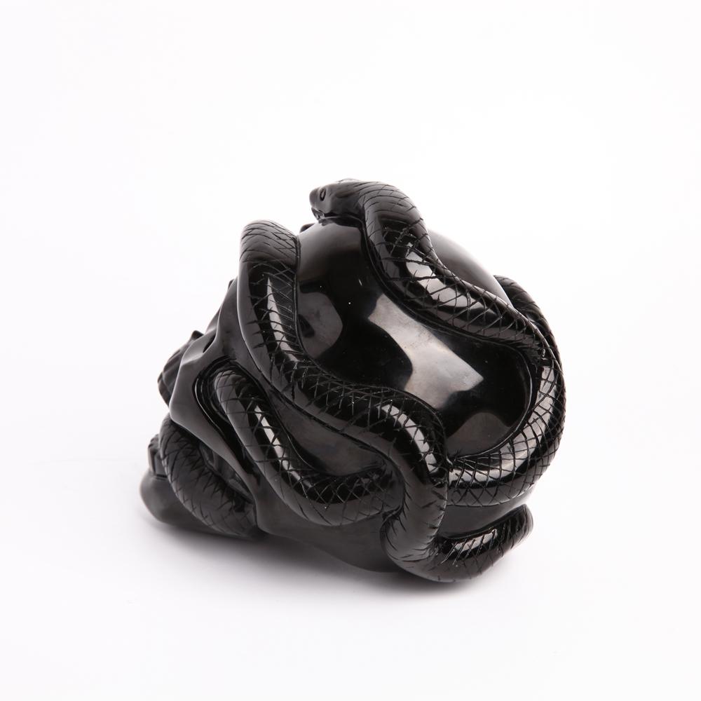 Black Obsidian Crystal Carvings Skull Wholesale Crystals USA