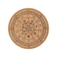Cork Carved Pattern Coaster