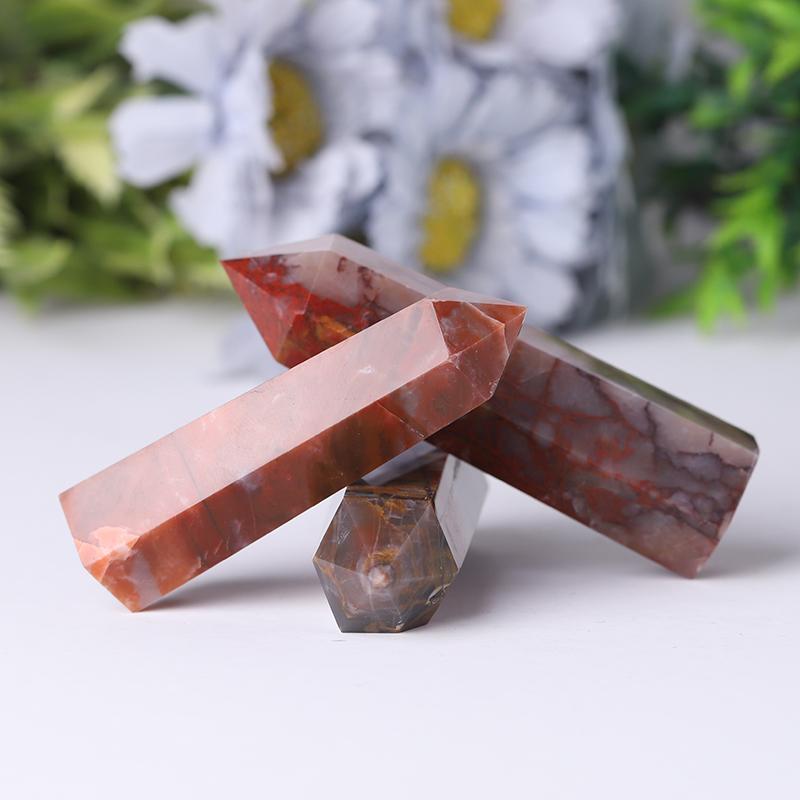 Wholesale Natural Agate Point Healing Tower Wholesale Crystals USA