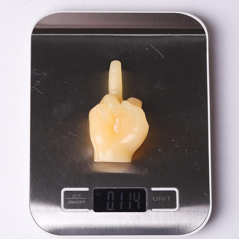 3" Yellow Jade Hand Crystal Carvings Wholesale Crystals USA