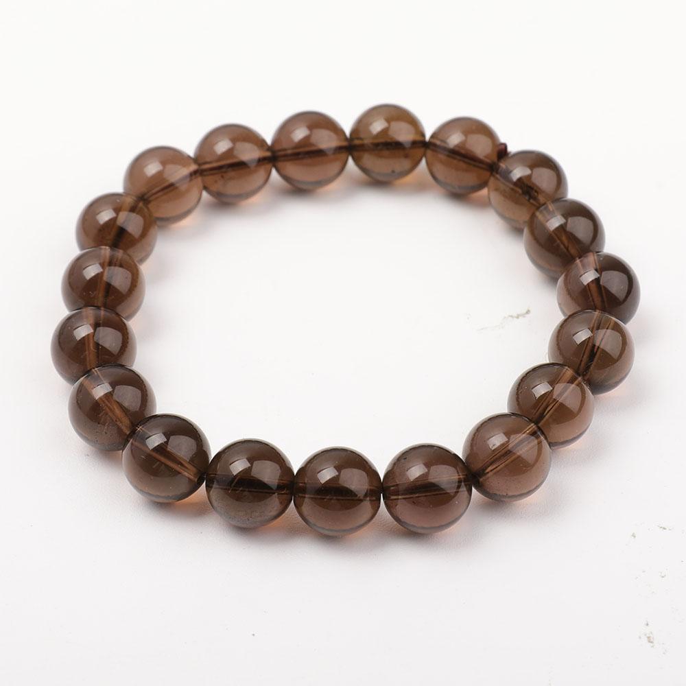 10.5mm Smoky Quartz Bracelet Wholesale Crystals USA