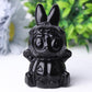 3.3" Pumpkin with Ghost Crystal Carvings for Halloween Wholesale Crystals USA