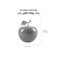 2" Crystal Carving Apple Wholesale Crystals USA