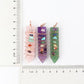 2" Chakra Wire Wrapped Pendant Wholesale Crystals USA