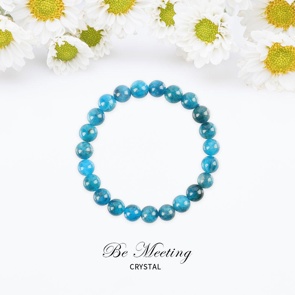 8mm Blue Apatite Bracelet Wholesale Crystals USA