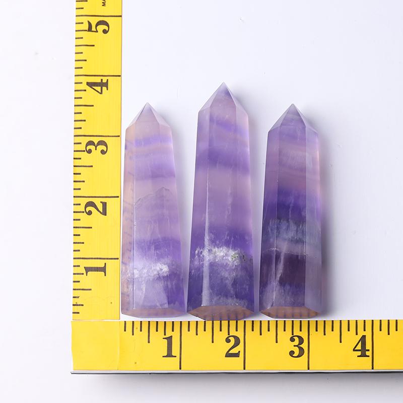 2.4"-4.5" Flourite Crystal tower Wholesale Crystals USA