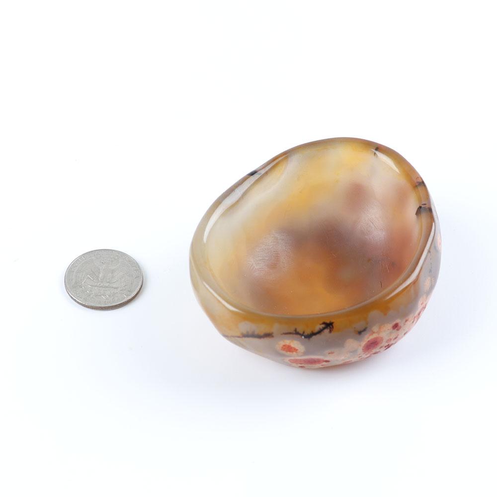 Irregular Carnelian Bowl Free Form