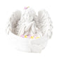 Resin White Cute Baby Angel Stand