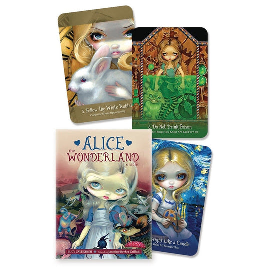 Alice the Wonderland Oracle Tarot Card Bulk Wholesale  Crystals USA