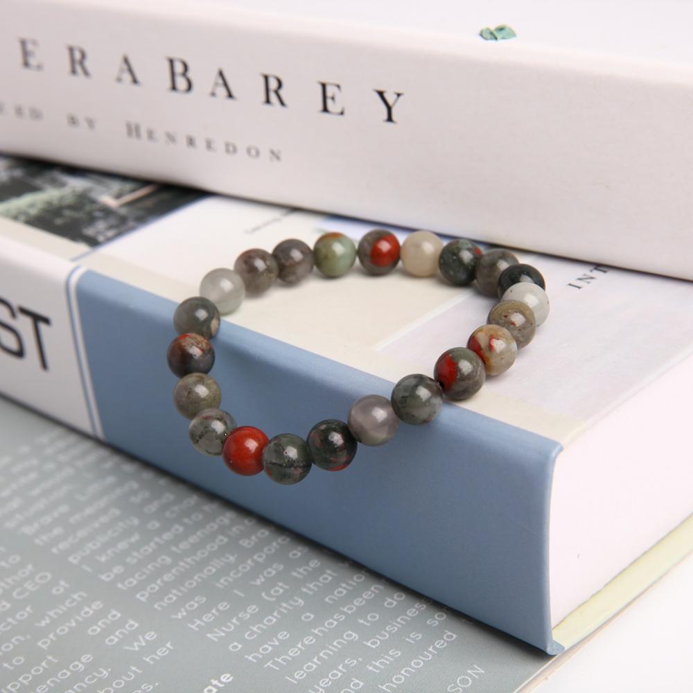 8mm Blood Stone Crystal Bracelet Wholesale Crystals USA