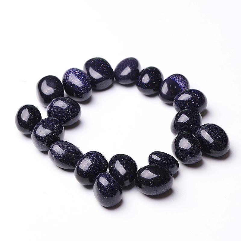 0.1kg Blue Sandstone Tumbles Crystal Tumbles for Healing Wholesale Crystals USA
