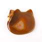 Druzy Agate Hello Kitty Carvings
