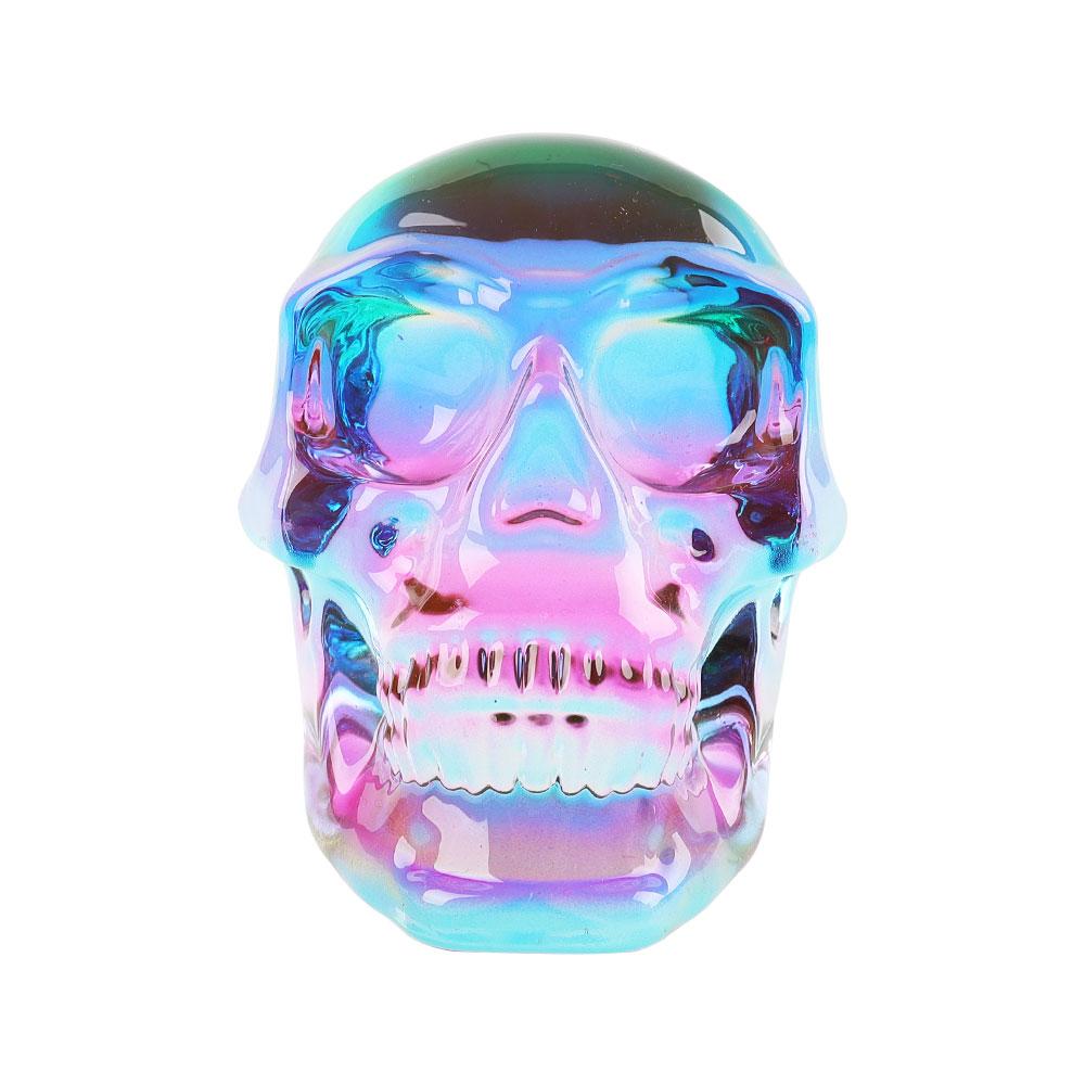 Aura Crystal Rainbow Skull Carving on Discount Wholesale Crystals USA