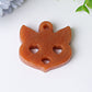 2" Fox Face Crystal Carvings Wholesale Crystals USA