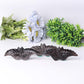 5.2" Silver Obsidian Wing Carving Wholesale Crystals USA