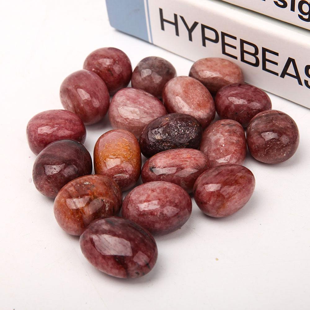 0.1kg Rhodonite Tumbles Wholesale Crystals USA