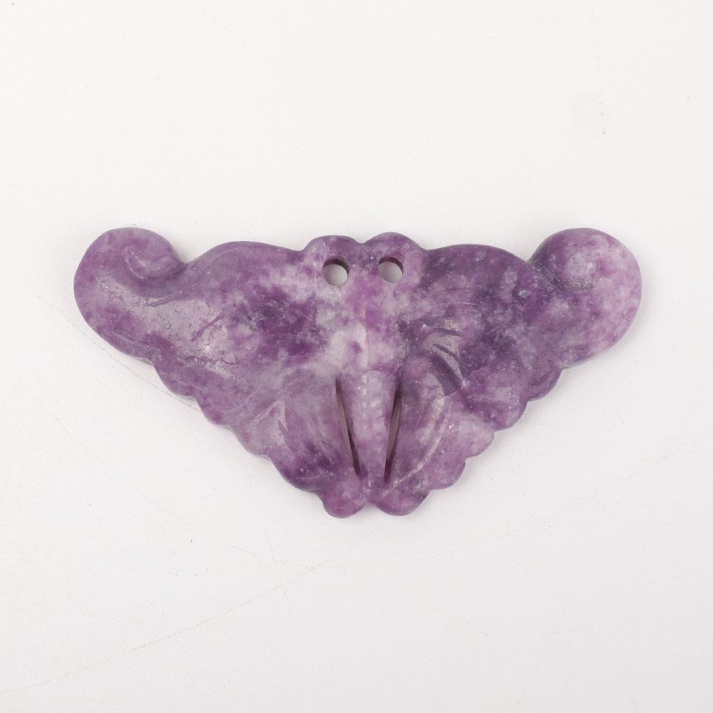 Purple Mica Butterfly Shape Pendant Wholesale Crystals USA