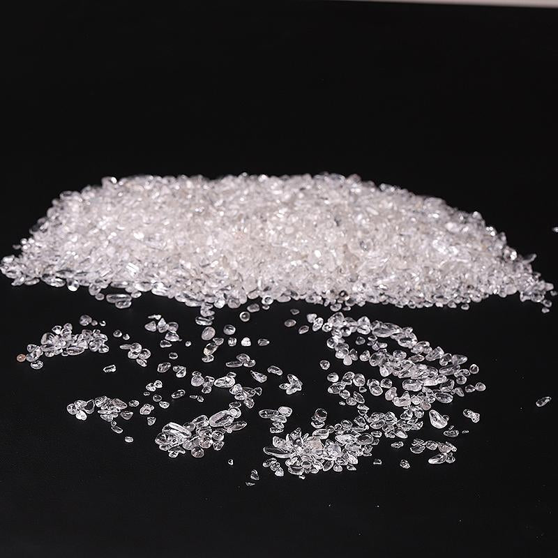 0.1kg High Quality Natural Clear Quartz Chips Crystal Chips for Decoration Wholesale Crystals USA