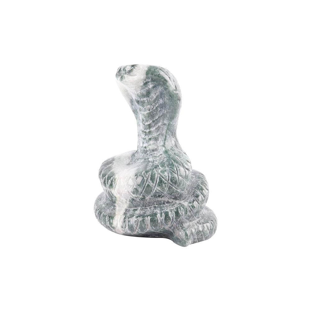 Jade Cobra Snake Carvings