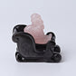 Claus with Sled Santa Crystal Carvings for Christmas  Wholesale Crystals USA