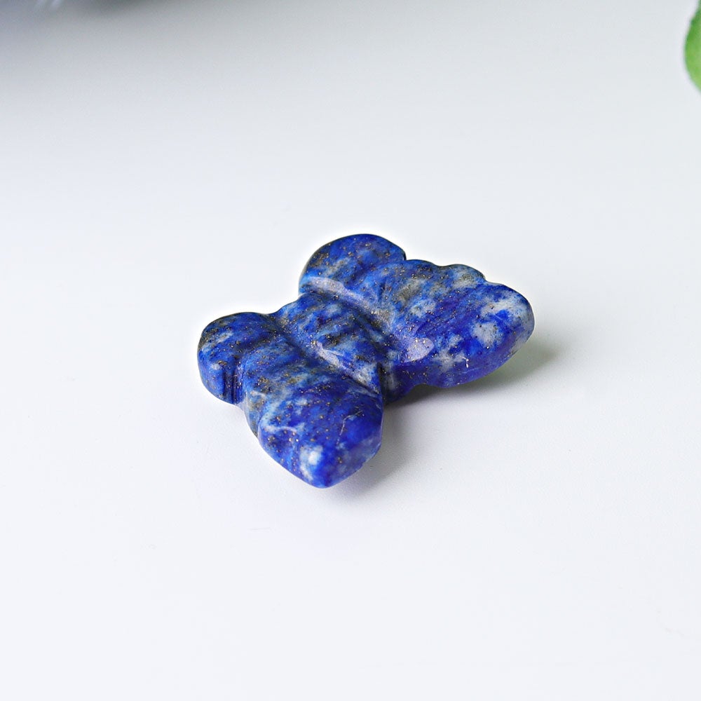 1" Mini Lapis Butterfly Crystal Carvings Wholesale Crystals USA