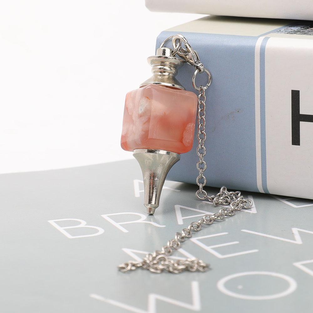 Flower Agate Pendulum Wholesale Crystals USA