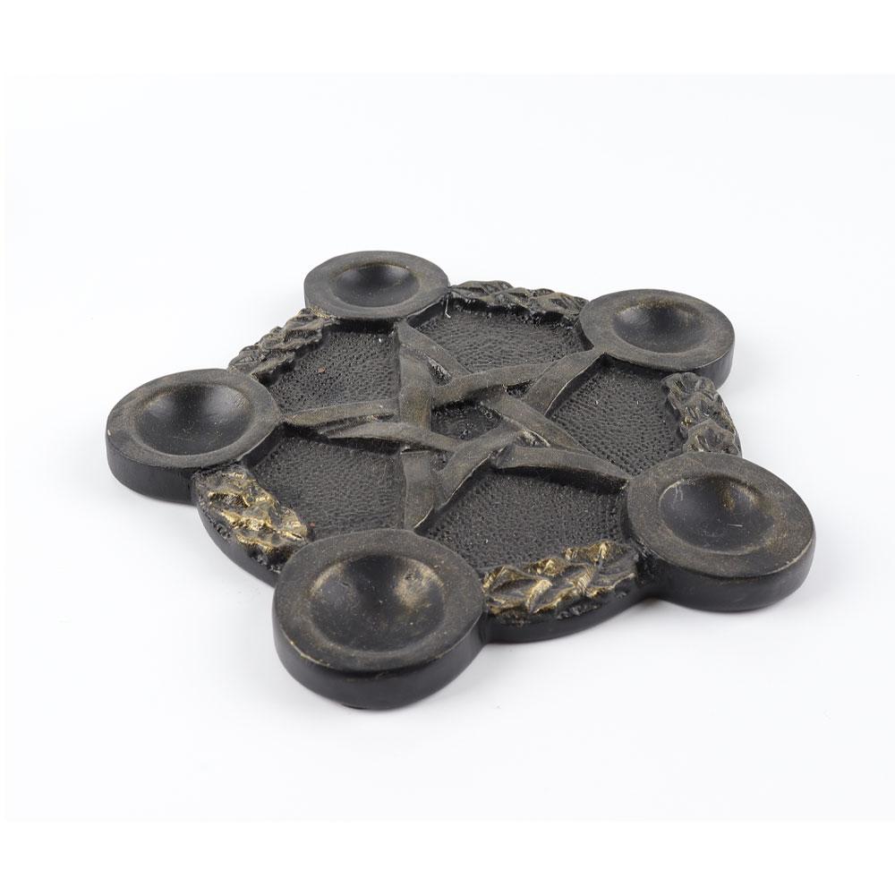 Resin Pentagram Plate Stand
