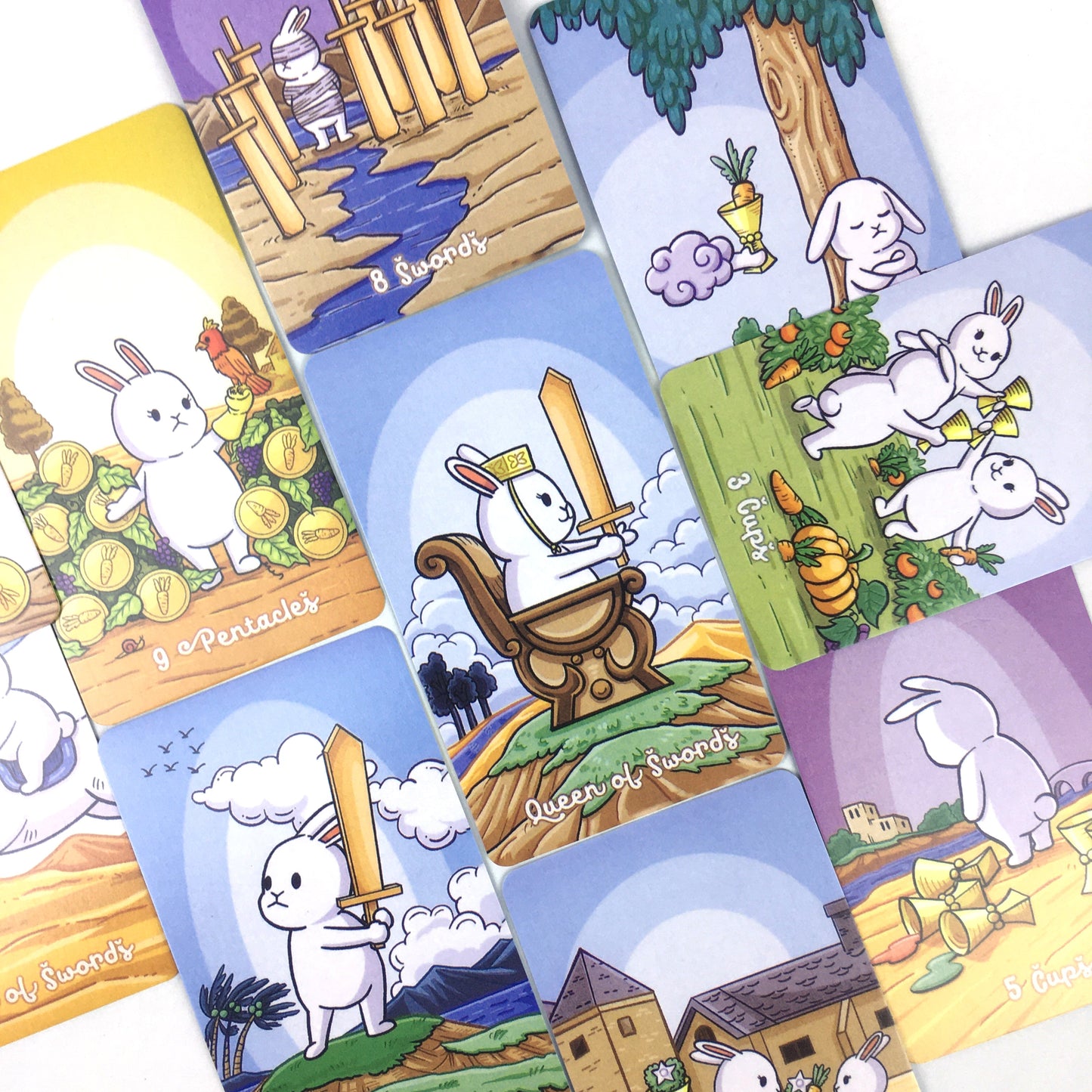 The Bubby Bun Rabbit Tarot Card Bulk Wholesale  Crystals USA