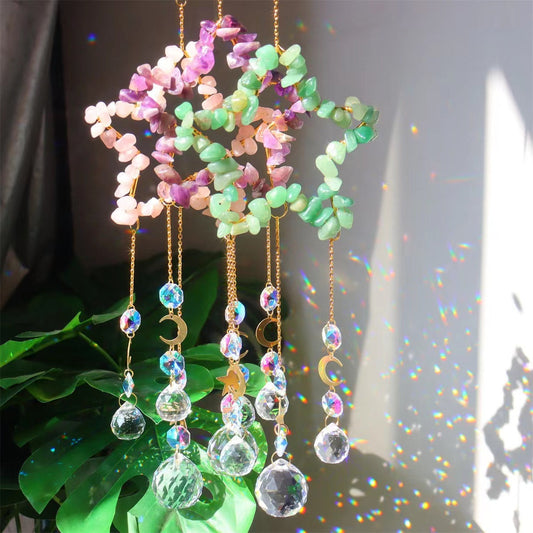 11cm Crystal Suncatcher Hanging Ornament for Home Decor Bulk Wholesale  Crystals USA