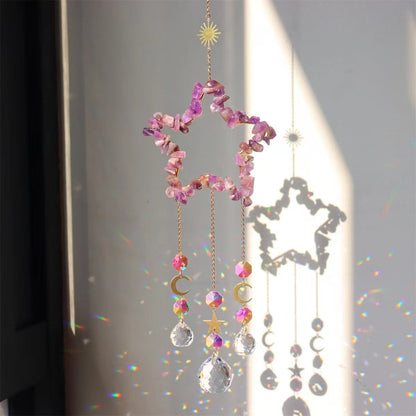 11cm Crystal Suncatcher Hanging Ornament for Home Decor Bulk Wholesale  Crystals USA