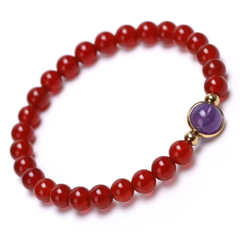 6mm Carnelian New Design Crystal Bracelet Bulk Wholesale  Crystals USA