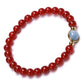 6mm Carnelian New Design Crystal Bracelet Bulk Wholesale  Crystals USA