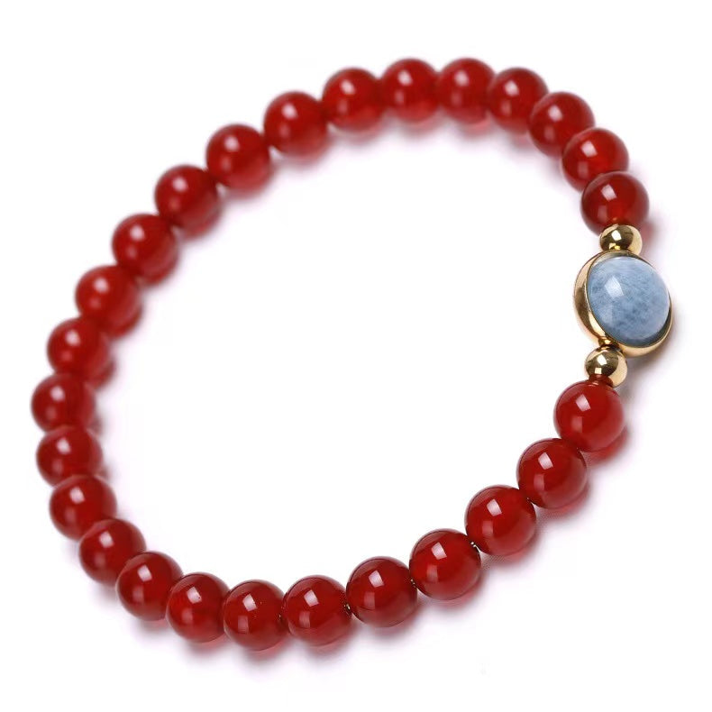 6mm Carnelian New Design Crystal Bracelet Bulk Wholesale  Crystals USA