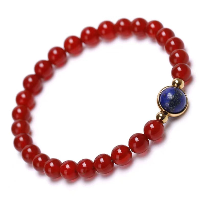 6mm Carnelian New Design Crystal Bracelet Bulk Wholesale  Crystals USA