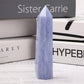 Blue Lace Agate Point Wholesale Crystals USA