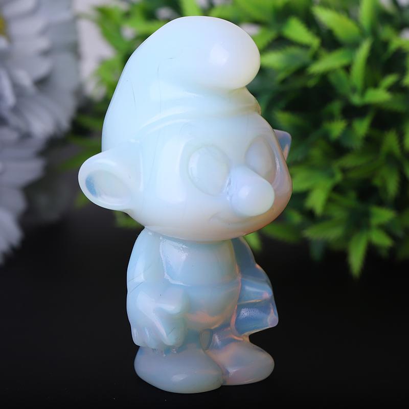 2.8" Opalite Smurfs Crystal Carvings Wholesale Crystals USA