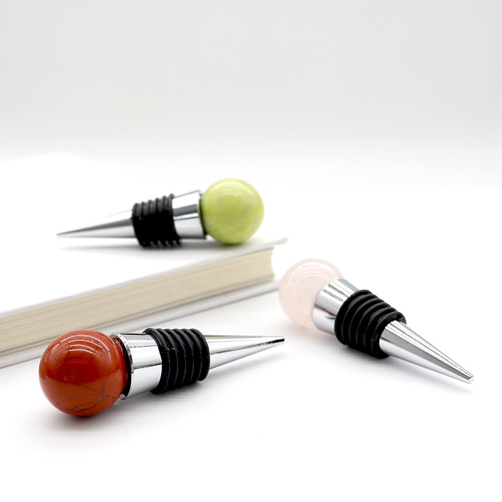 Crystal Carvings Gemstone Wine Stoppers Wholesale Crystals USA