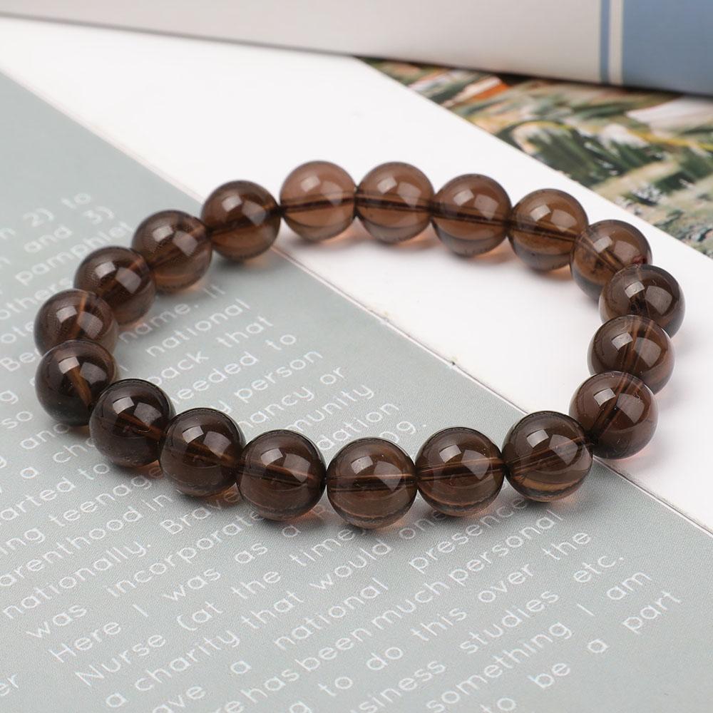 10.5mm Smoky Quartz Bracelet Wholesale Crystals USA
