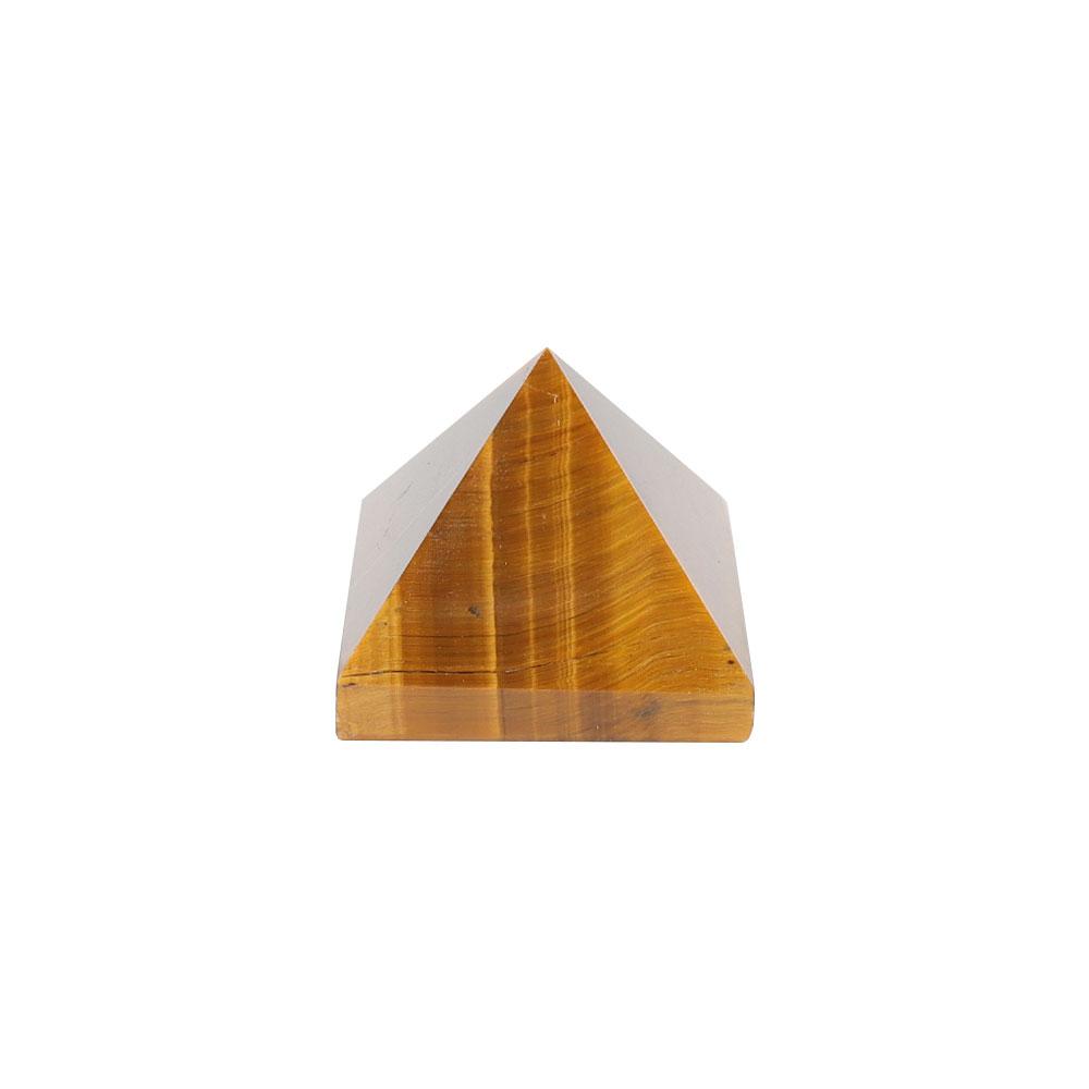 Tiger Eye Crystal Carving Pyramid Wholesale Crystals USA