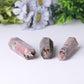 Wholesale Natural Crystal Spiritual Healing Stones Rhodonite Point Tower for Decoration Wholesale Crystals USA
