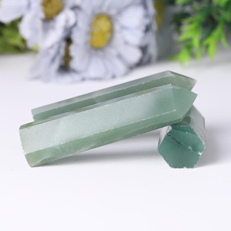 Wholesale Green Aventurine Point for Sale Wholesale Crystals USA